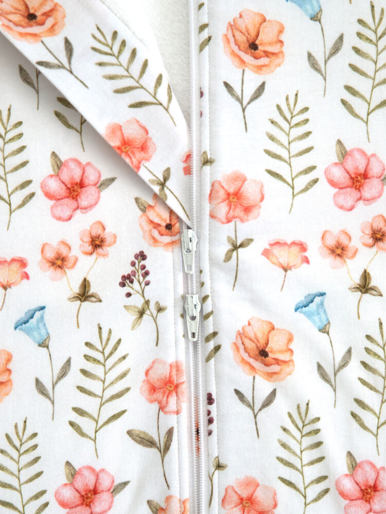Botanical Whimsy Sleepsack Zoom 2
