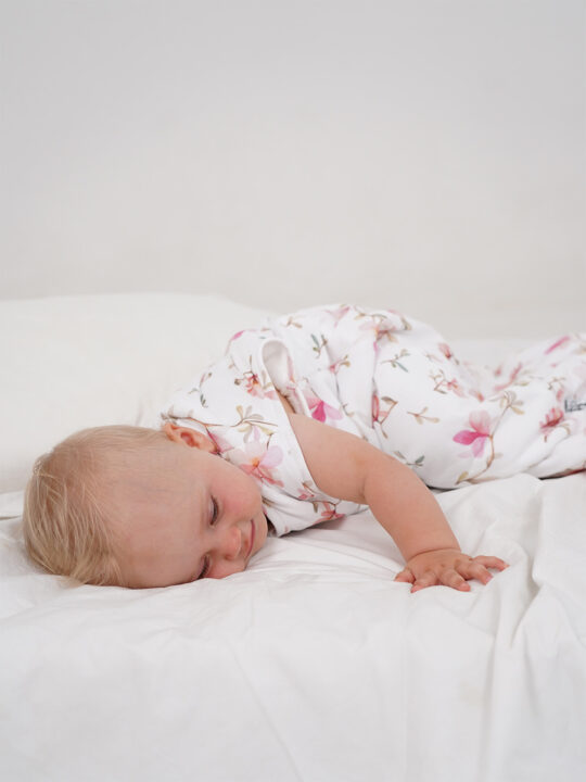 Dewdrop Petals Sleepsack Model 2