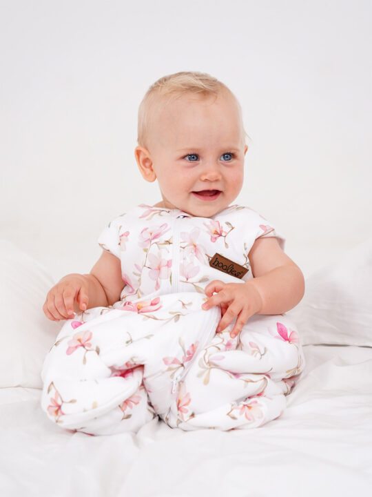 Dewdrop Petals Sleepsack Model