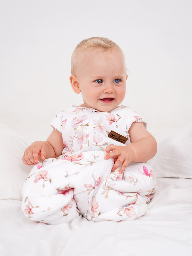 Dewdrop Petals Sleepsack Model