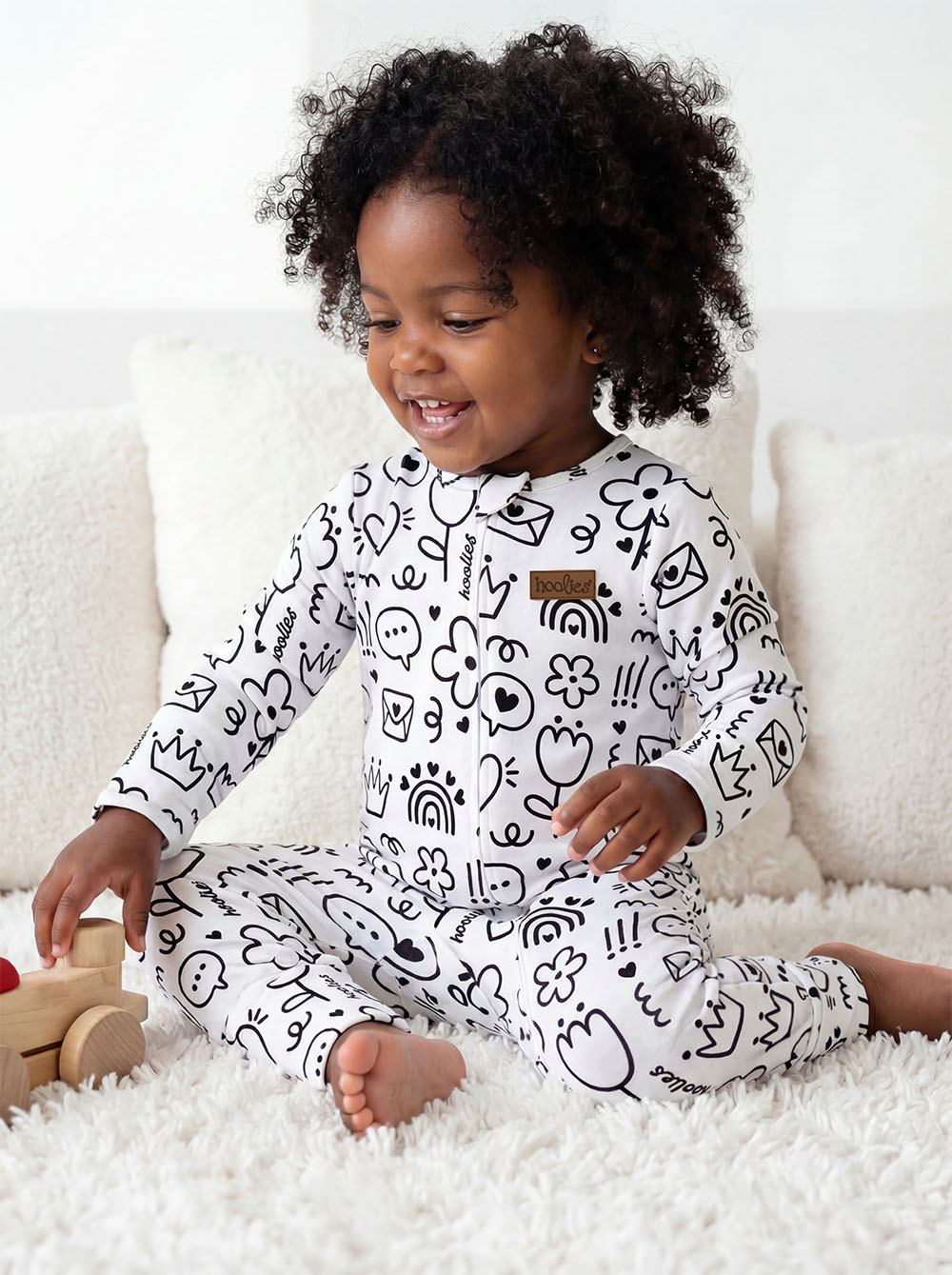Doodle Sketches Onesie Model