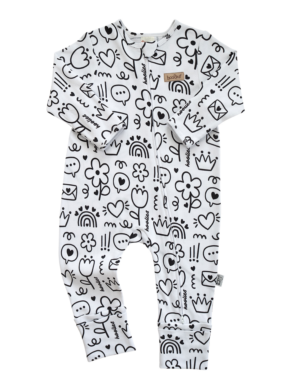 Doodle Sketches Onesie
