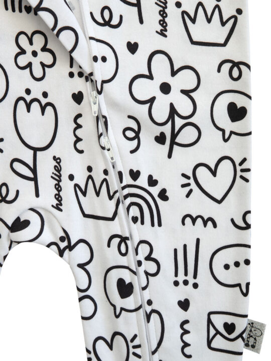 Doodlebugs Cotton Onesie Zoom 2