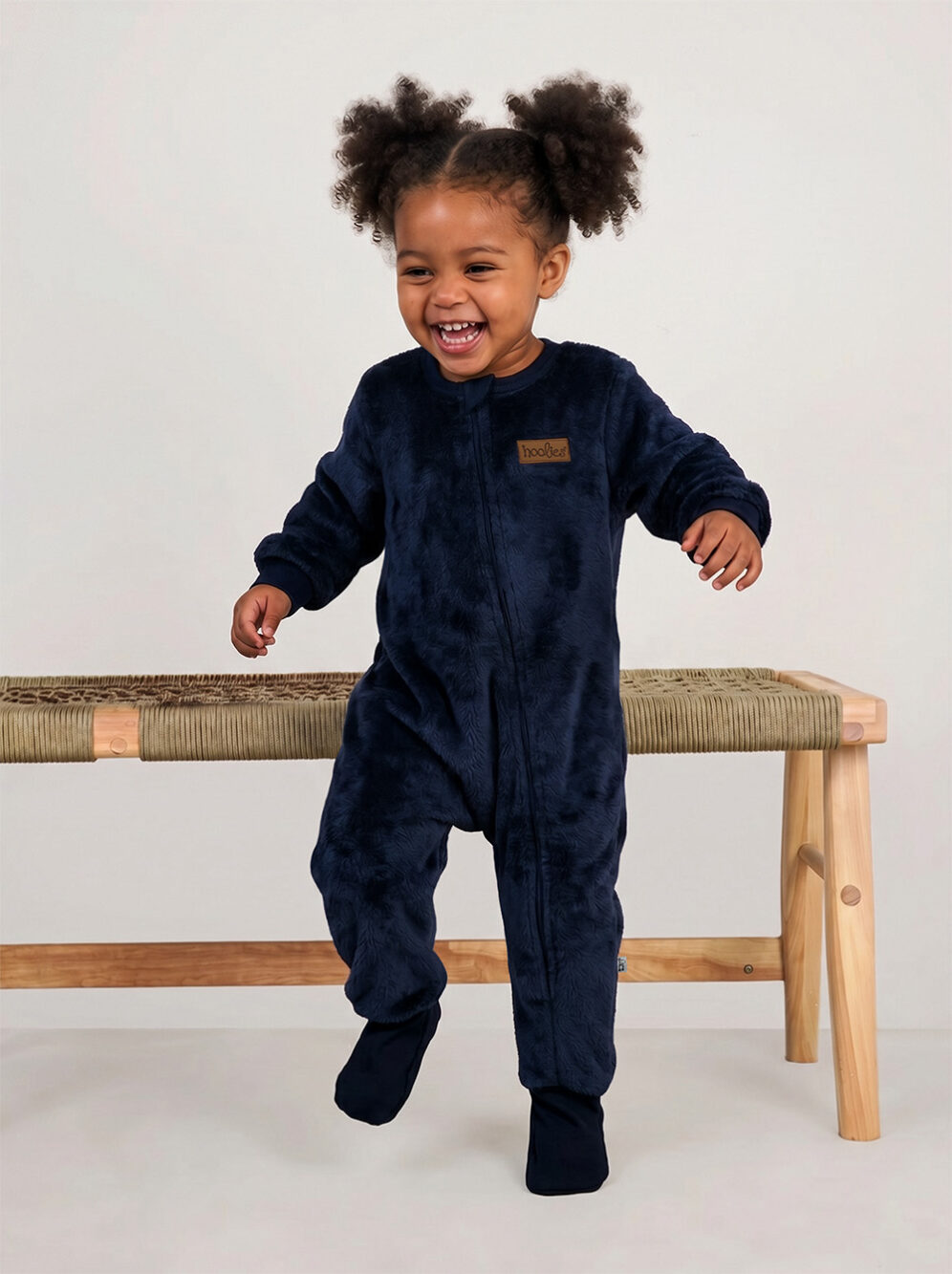 Navy Plushiegrow Model Afro Girl
