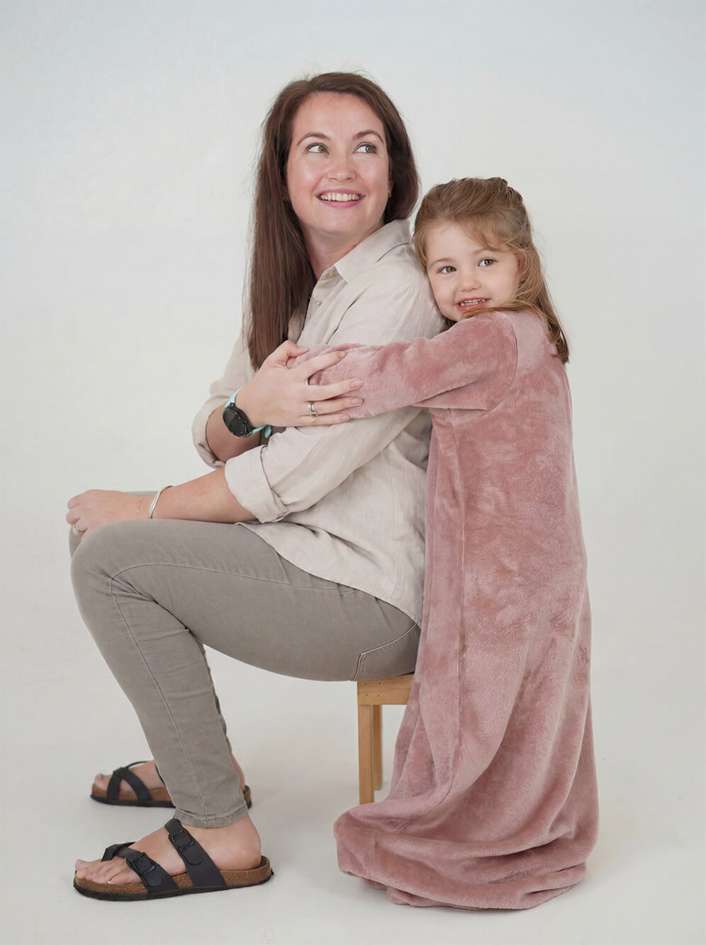 Rose Gold Sleep Sack Model 4