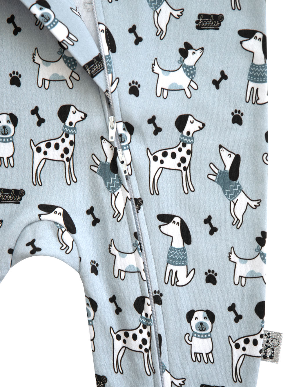 Snuggle Pup Interlock Onesie Zoom 2