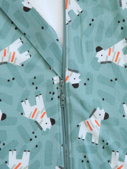 Tiny Zebra Sleepsack Zoom 2