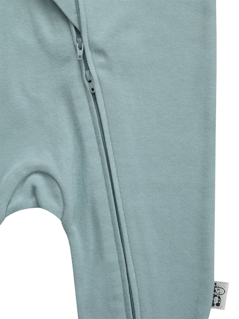 Coastal Sage Cotton Onesie Zoom 3