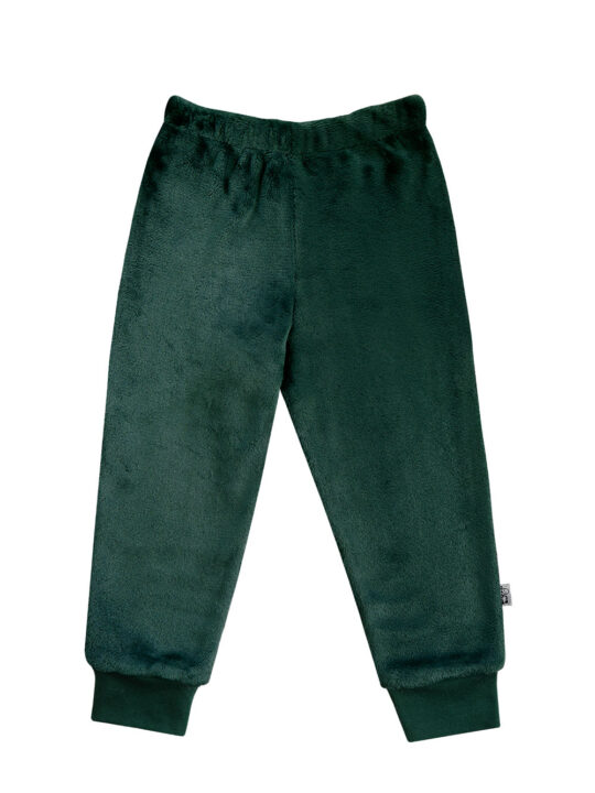 Emerald Plush Set Pants Detail