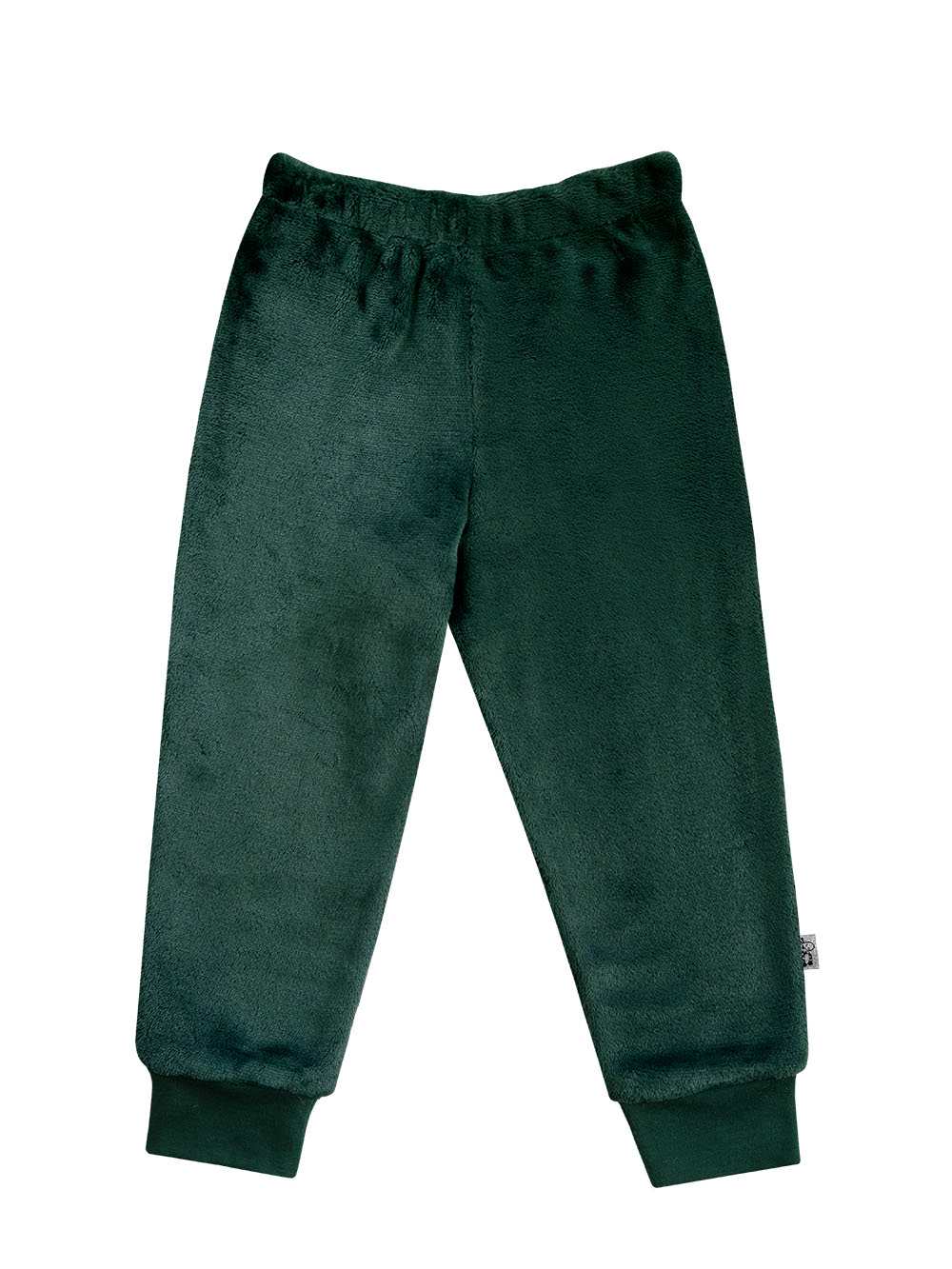 Emerald Plush Set Pants Detail