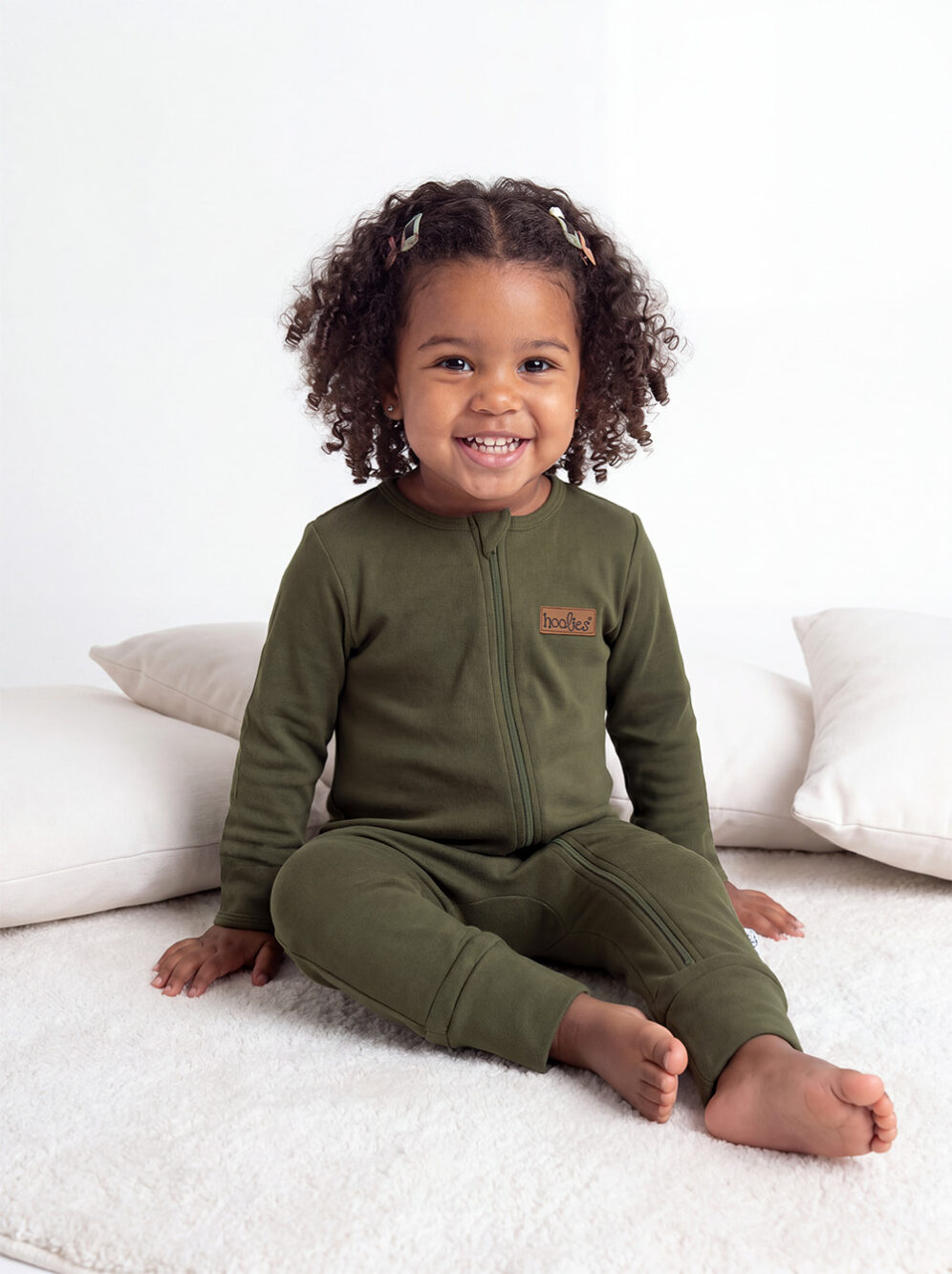 Kids Khaki Cotton Onesie