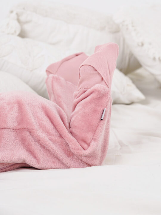New Dusty Pink Plushiegrow Model footies