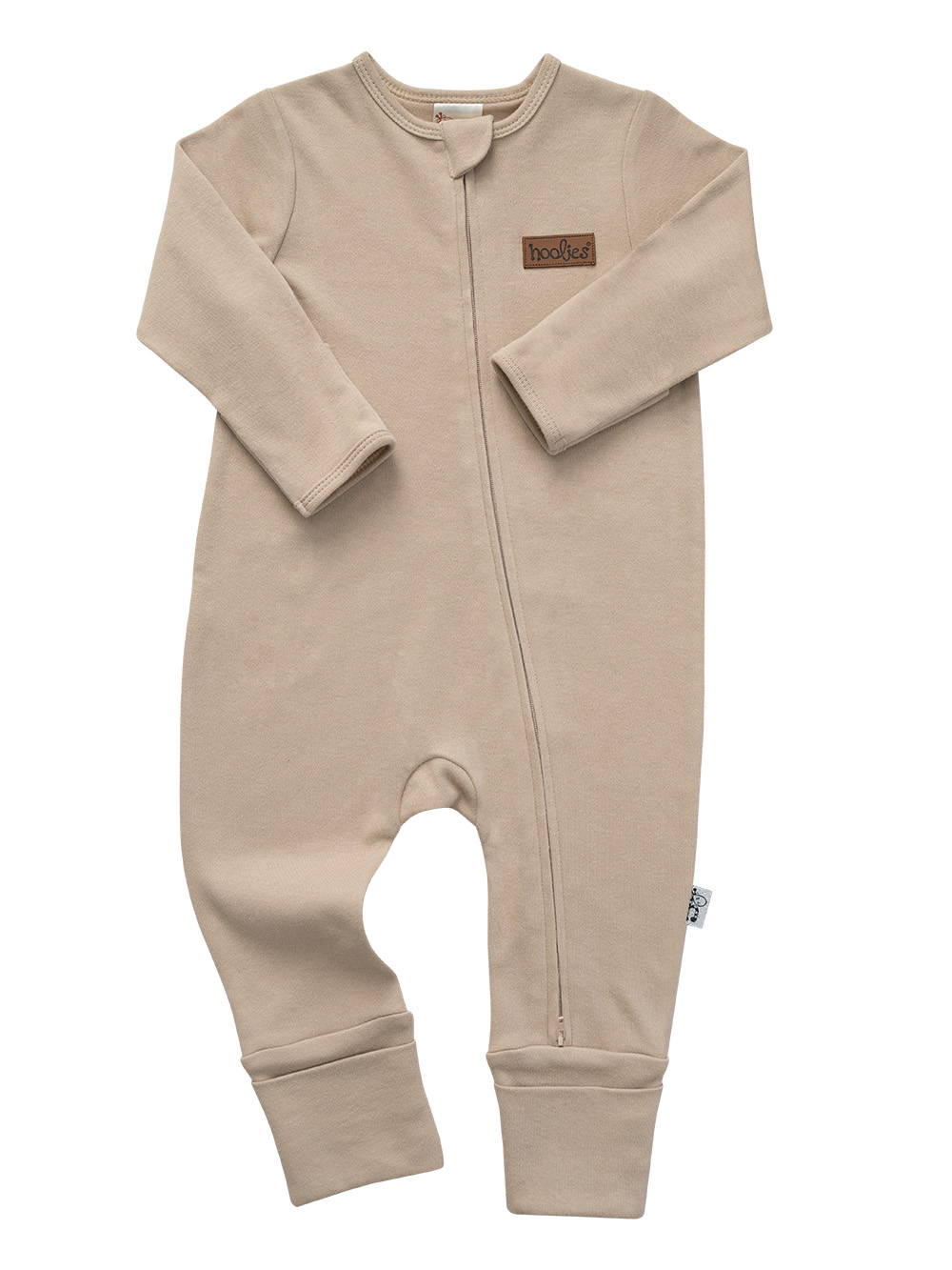 Stone Cotton Interlock Onesie
