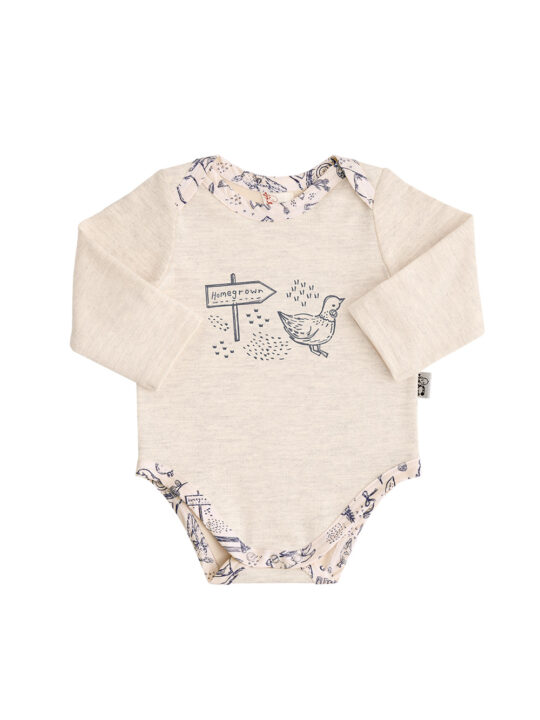 26SMB Meadows Printed Sleeved Romper