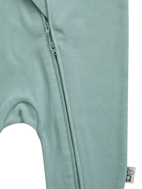 Coastal Sage Cotton Onesie Zoom 2
