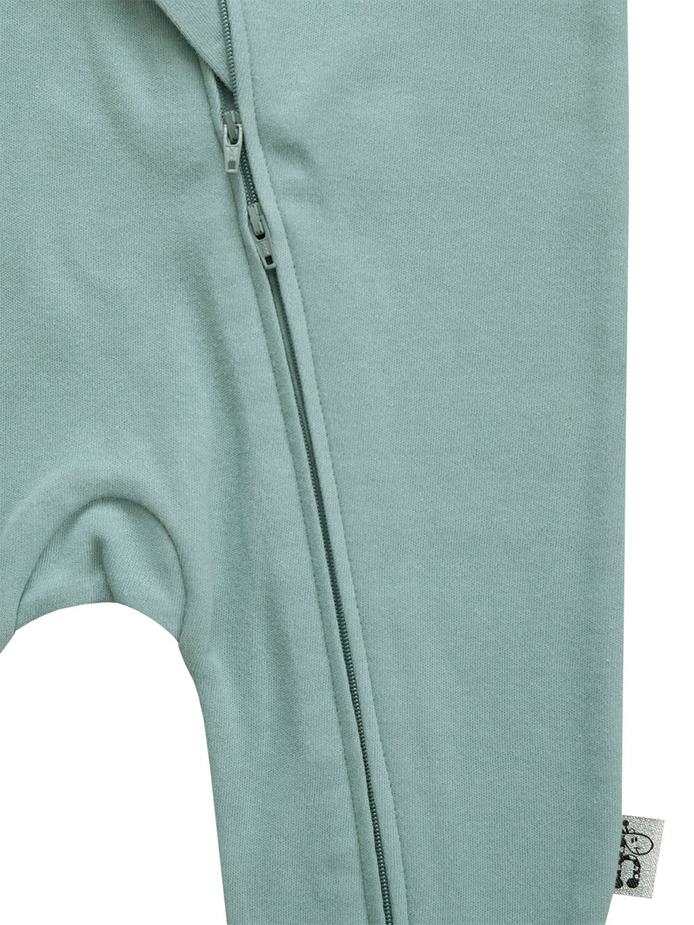 Coastal Sage Cotton Onesie Zoom 2