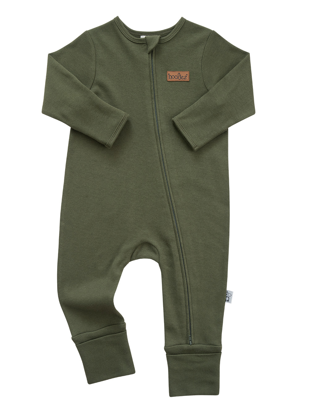 Evergreen Kids Khaki Cotton Onesie