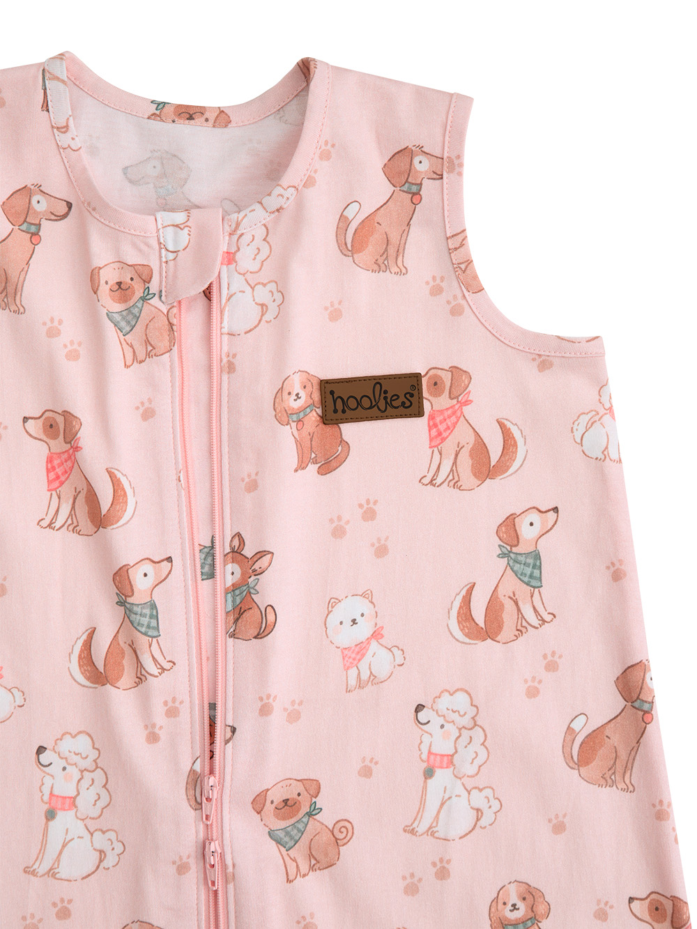 26SPS Pink Pooches Sleepsack Zoom 1