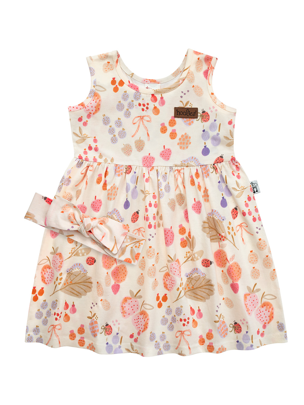 Berry Bugs Girls Summer Cotton Dress