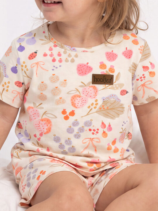 Berry Bugs Girls Summer Pyjamas Set Model 1