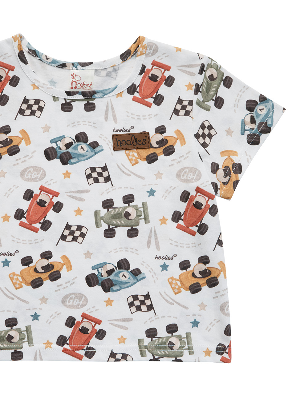 F1 Cars Boys Pyjamas Set Detail