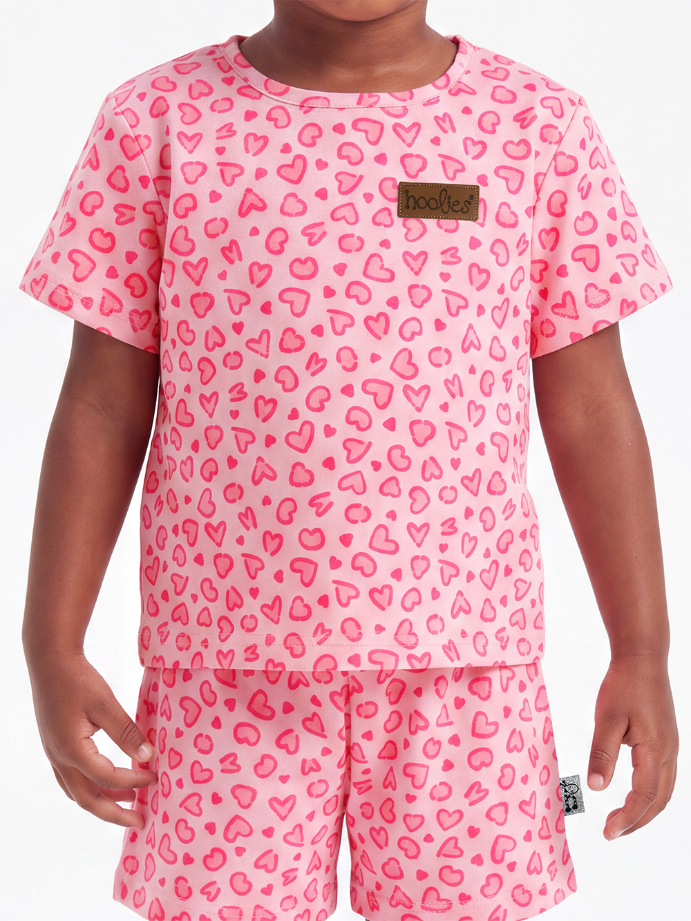 Leopard Girls Jammies Model