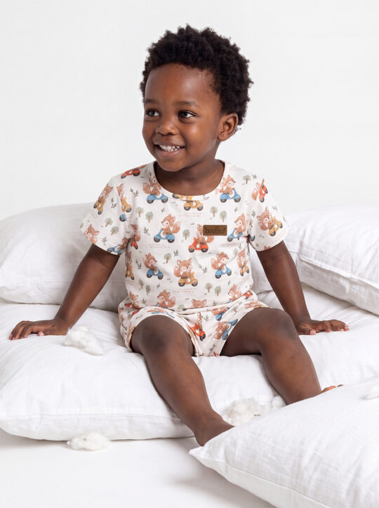 Scooter Fox Boys summer sleep set Model