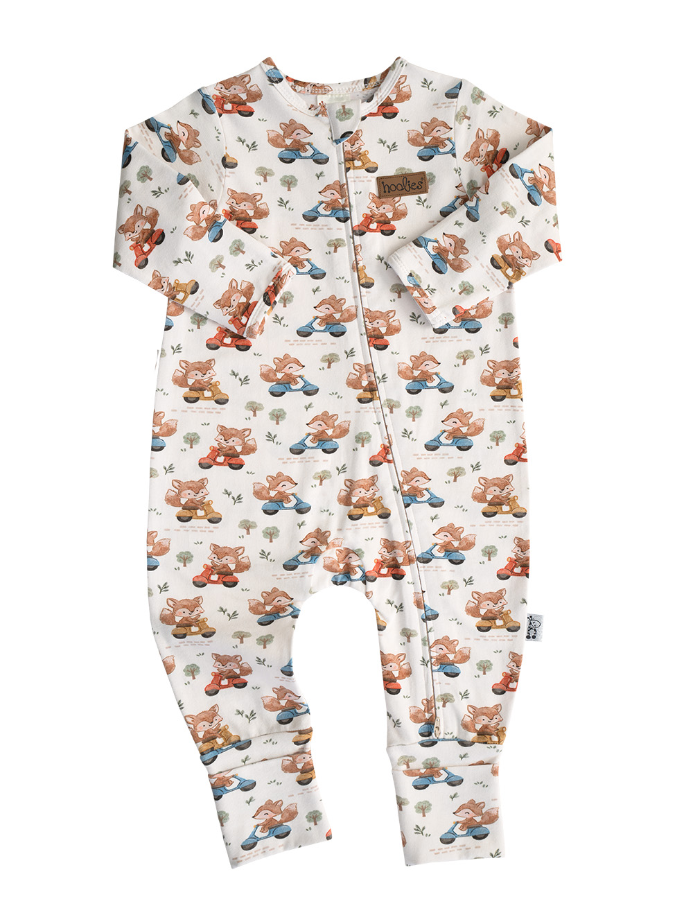 Scooter Fox Summer Cotton Onesie