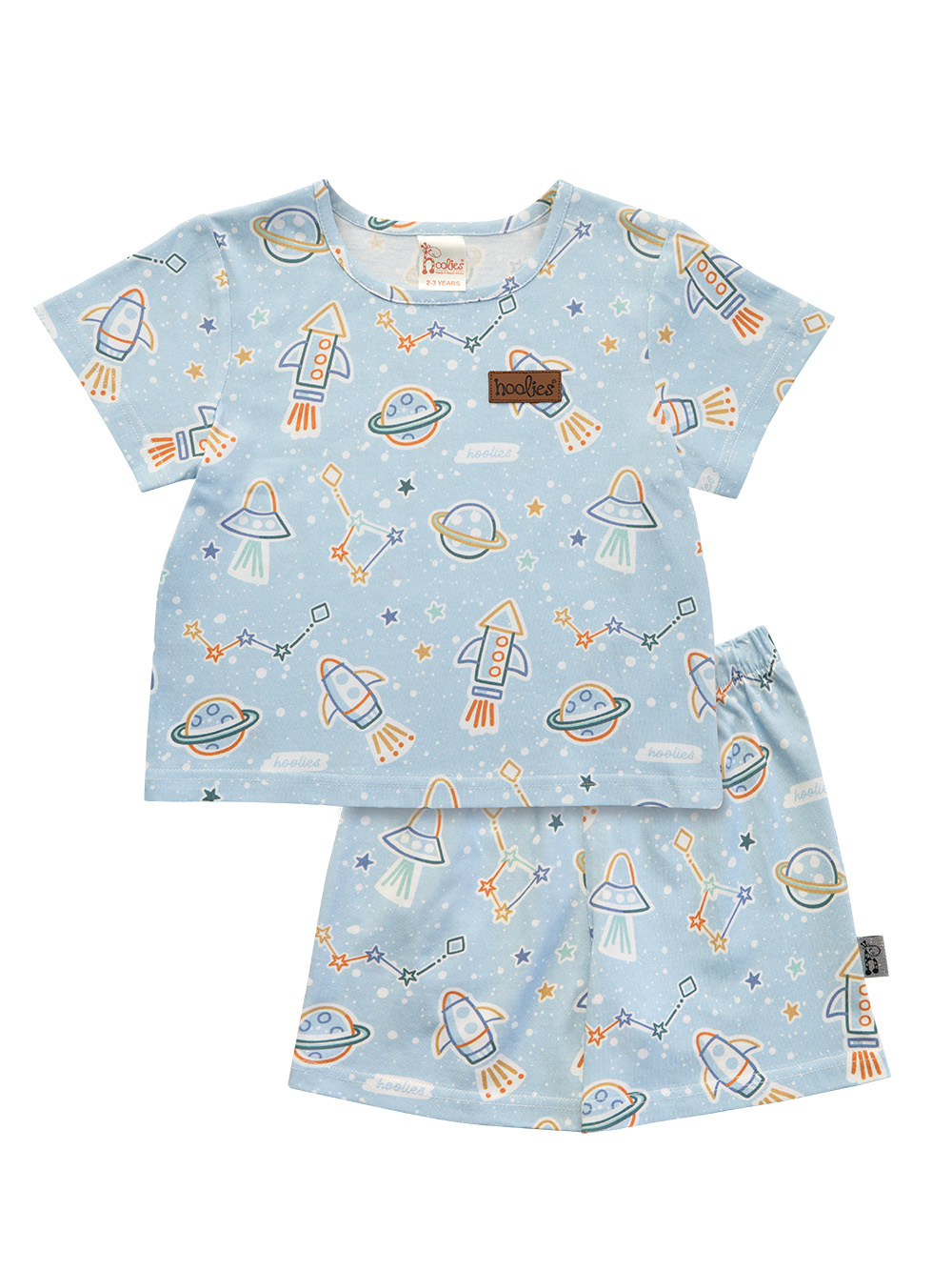 Space Kids Cotton Summer Sleepwear Pyjamas