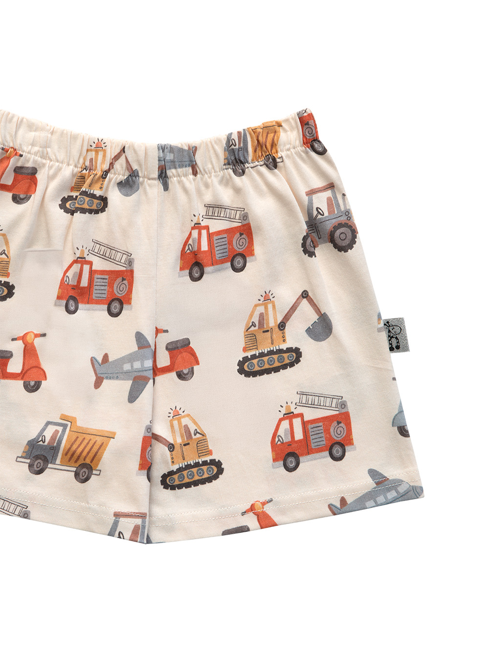 Vroom and Zoom Transport Boys Summer Jammies Details