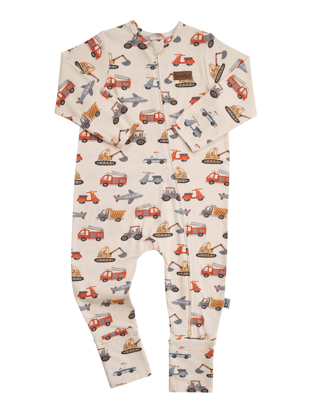 Vroom and Zoom Transport Summer Cotton Onesie