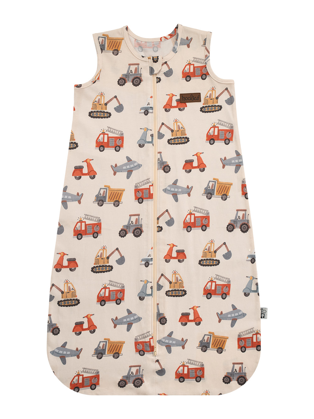 Vroom and Zoom Transport baby cotton Sleep Sack