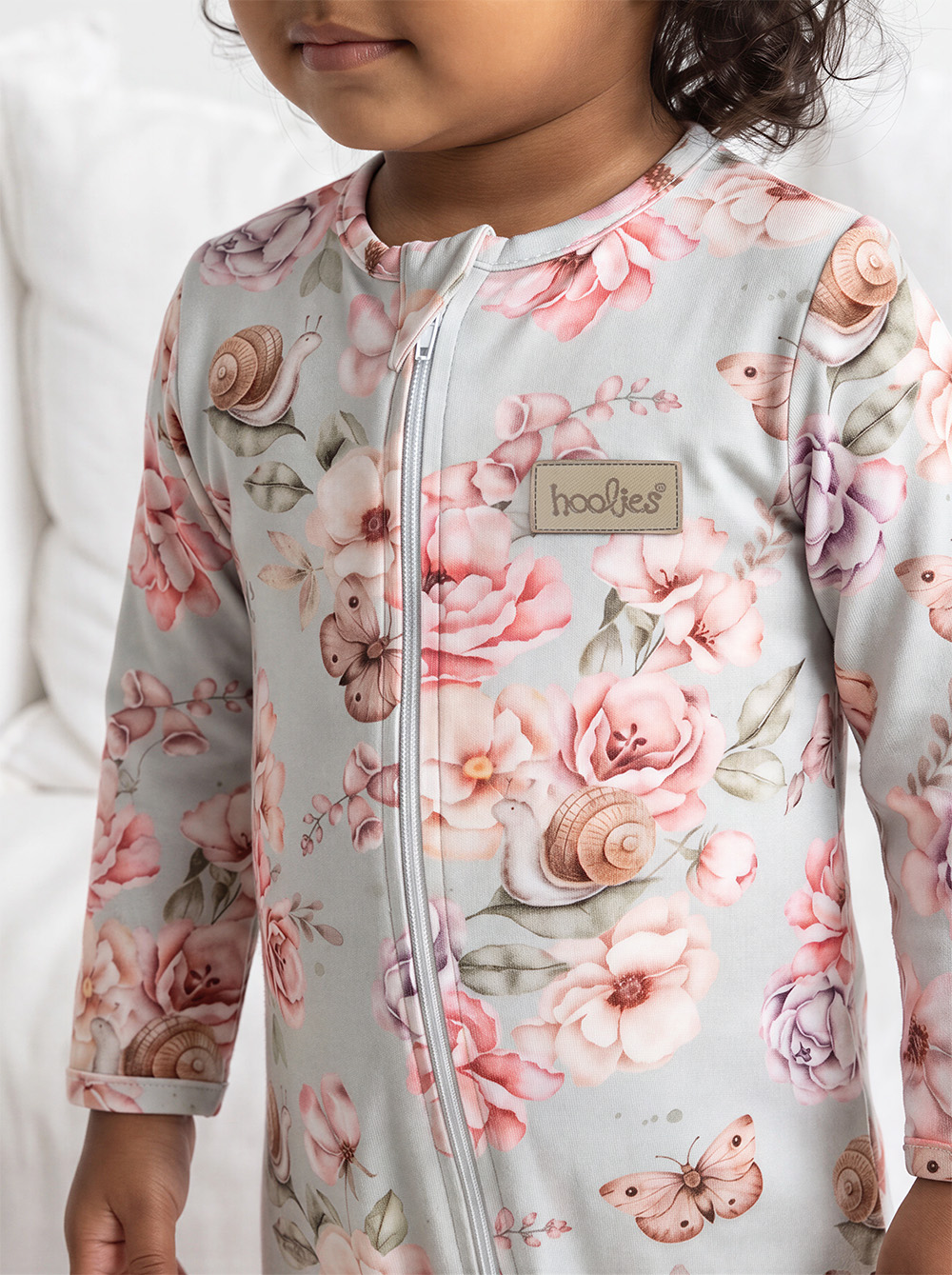 25FBO Flutter and Bloom Onesie Model2