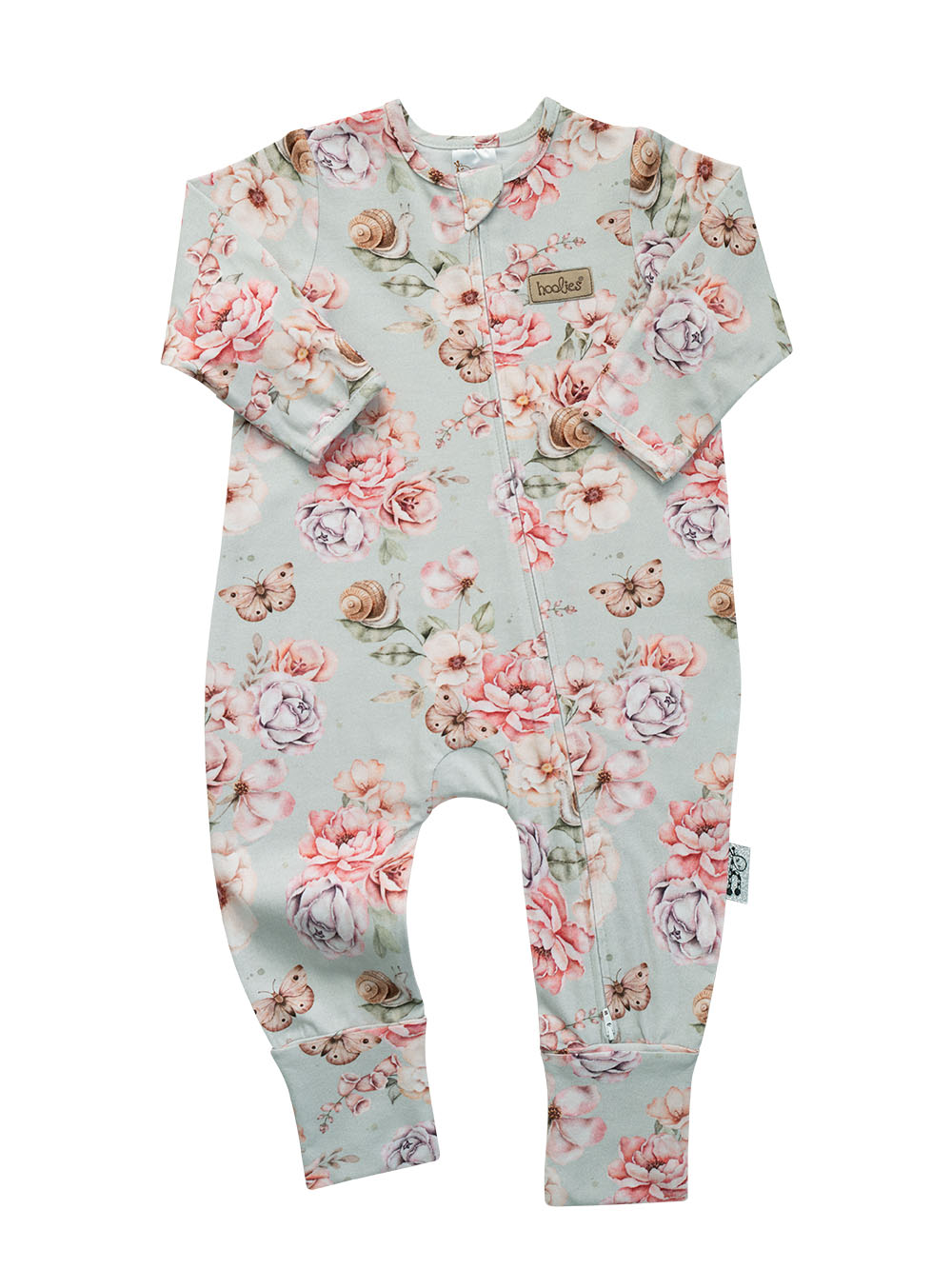 25FBO Flutter and Bloom Cotton Baby Onesie