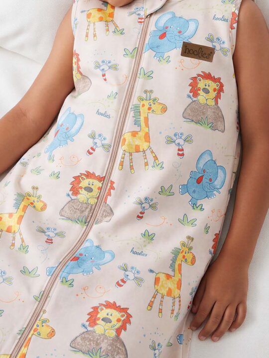 Safari Animals Sleep Sack Model Boy
