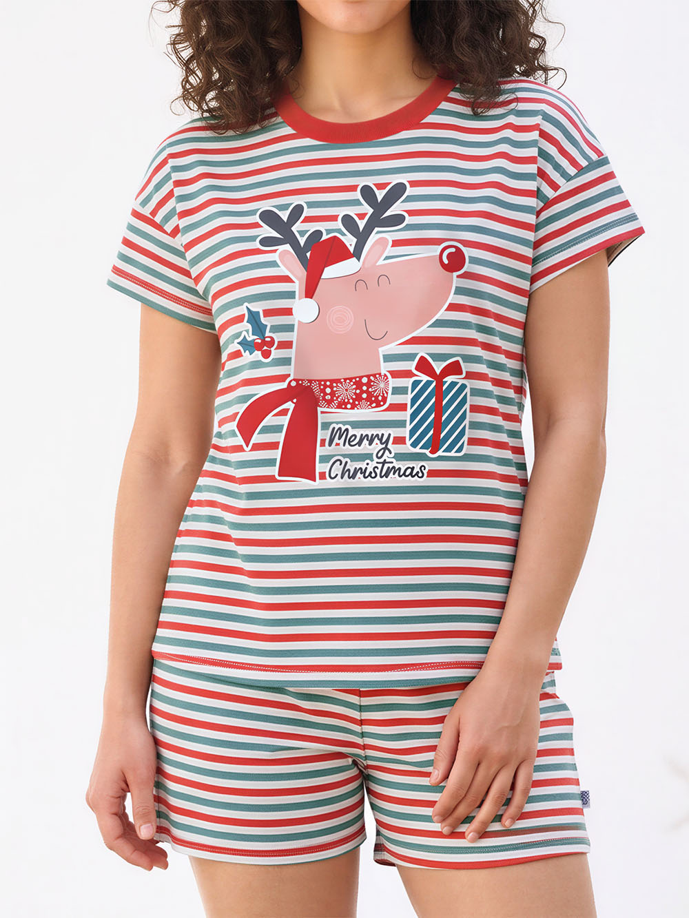 Candy Stripe Christmas Family Pyjamas